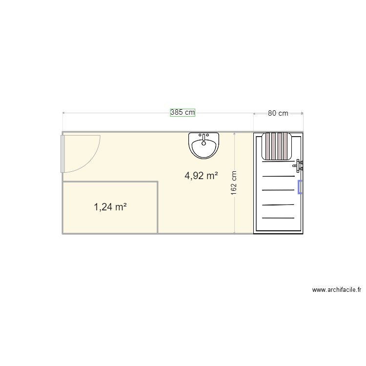 SDB TASSET. Plan de 0 pièce et 0 m2