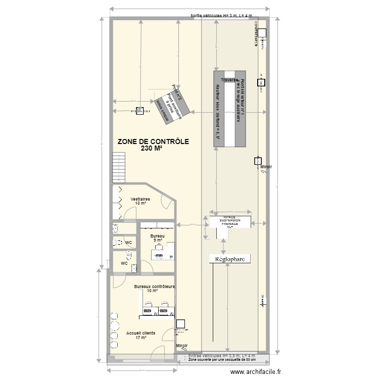 CCT VL NOYAL SUR VILAINE 5 BANC VL+. Plan de 8 pièces et 266 m2