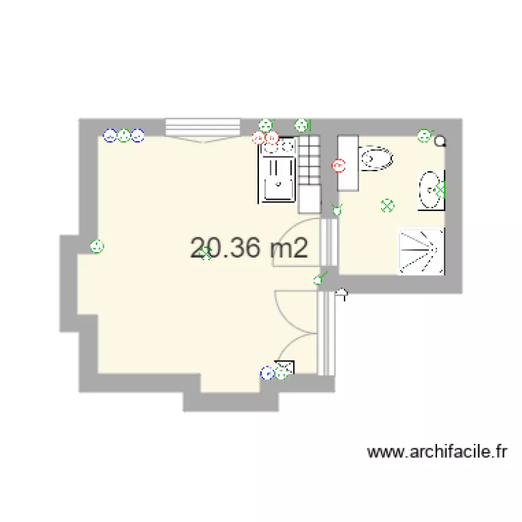 COVELLI V2. Plan de 