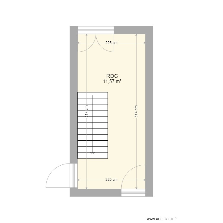 plan concept immo habitat rdc. Plan de 0 pièce et 0 m2