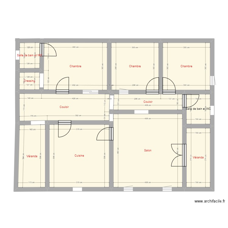 mon plan. Plan de 0 pièce et 0 m2