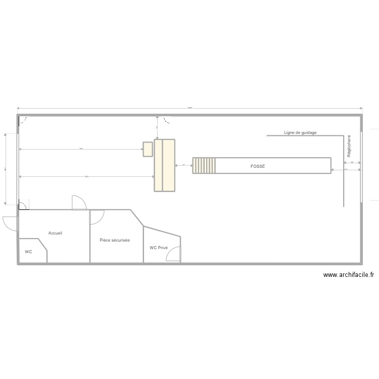 GF 13800. Plan de 0 pièce et 0 m2