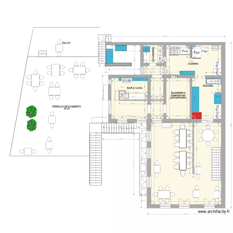 casanossa 1 etage VS2. Plan de 