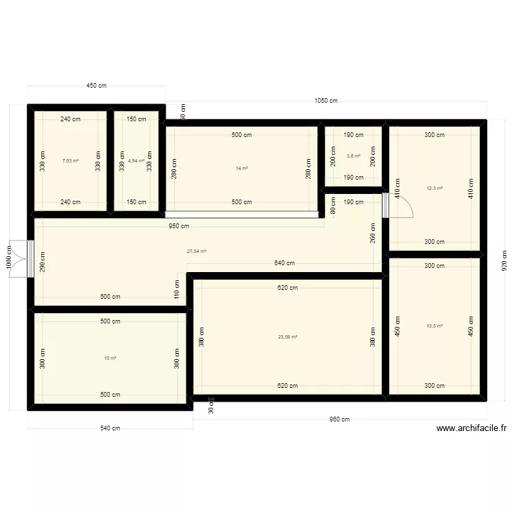 Plan de Terrain 15mx10m Client 46481620. Plan de 