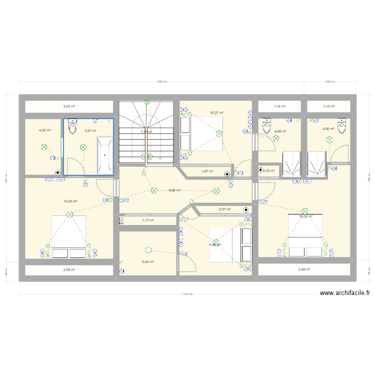 hussenet f 1er. Plan de 0 pièce et 0 m2