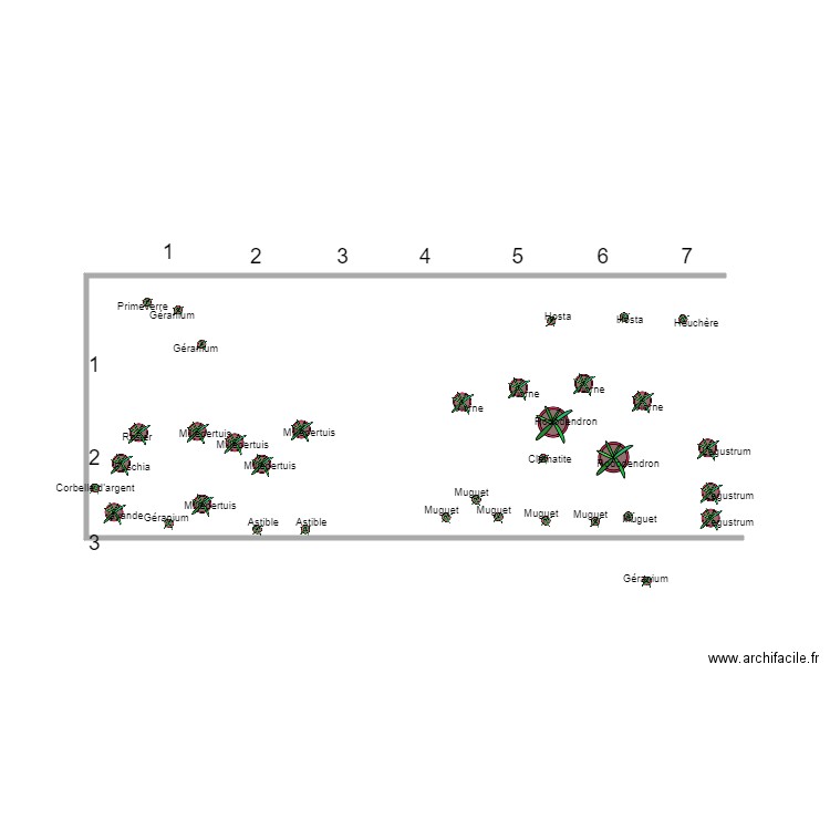 snyders parterre rododendron. Plan de 0 pièce et 0 m2