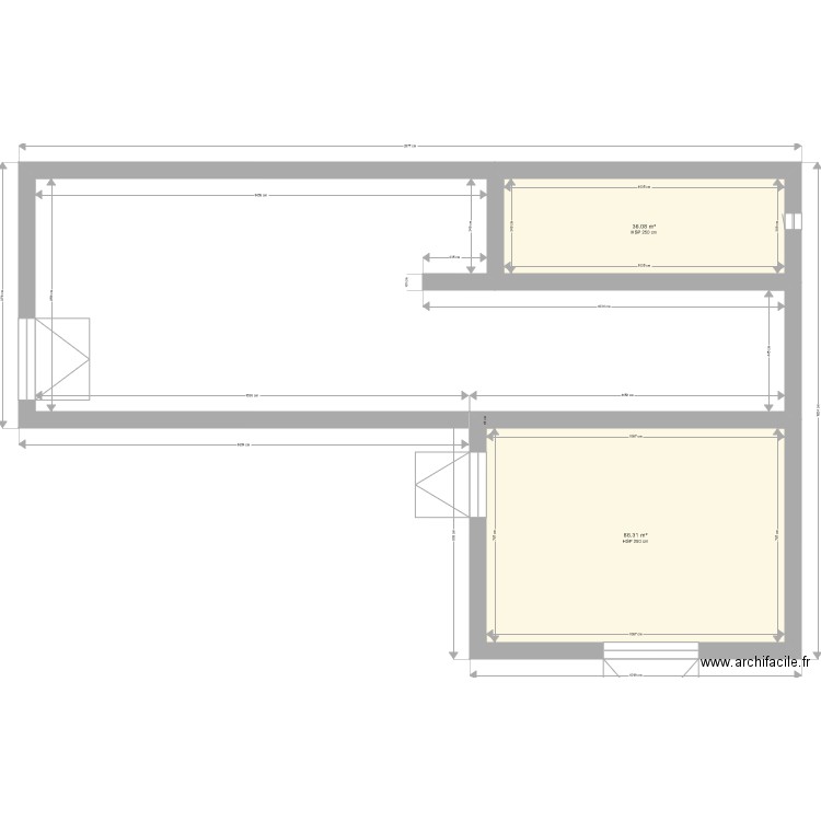 monnieres. Plan de 0 pièce et 0 m2