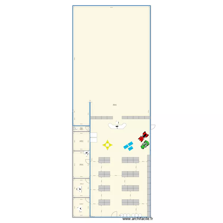 marechal Corbigny. Plan de 