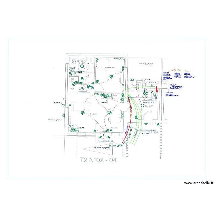 LOG 2 4. Plan de 0 pièce et 0 m2