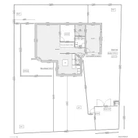 PLAN TERRAIN ET MAISON  2&egrave;me disposition