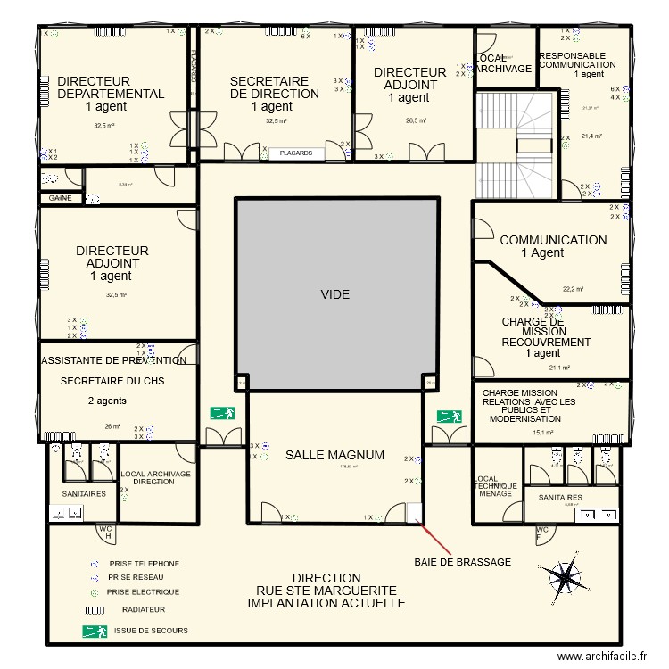 DIRECTION CHALONS 2017. Plan de 0 pièce et 0 m2