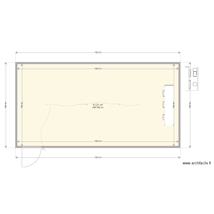 chambre froide positive ss sol fleurance nature. Plan de 0 pièce et 0 m2