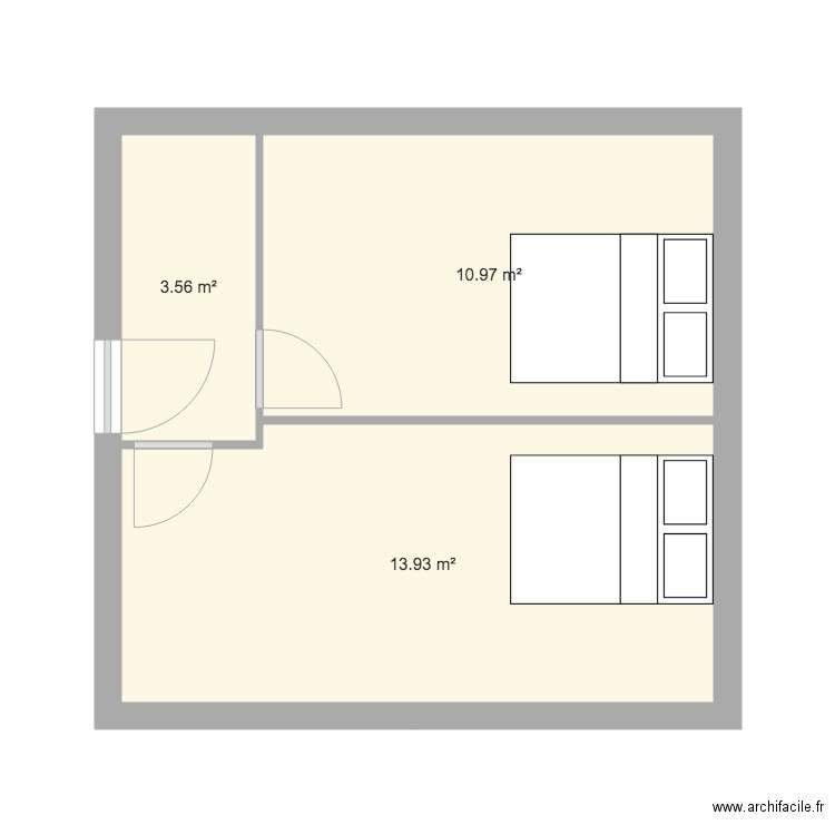 Combles Quentin. Plan de 0 pièce et 0 m2