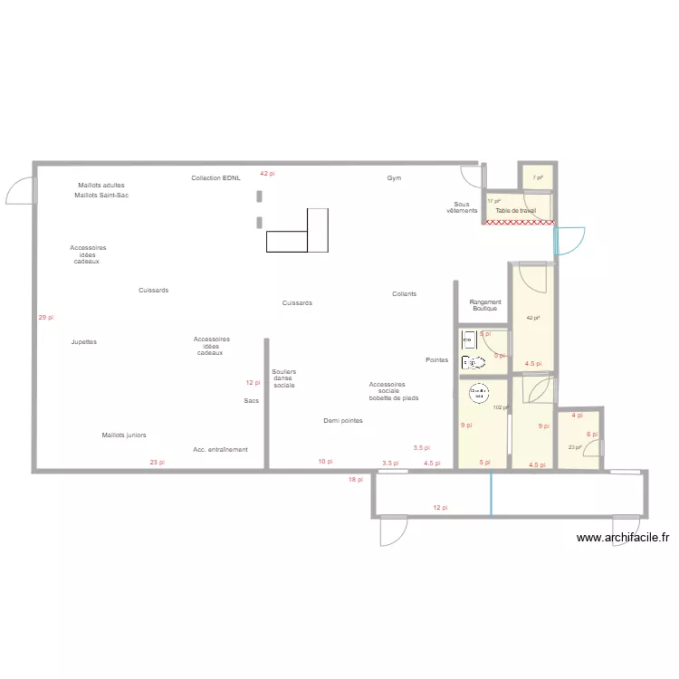 2023 Nouveau Studio. Plan de 