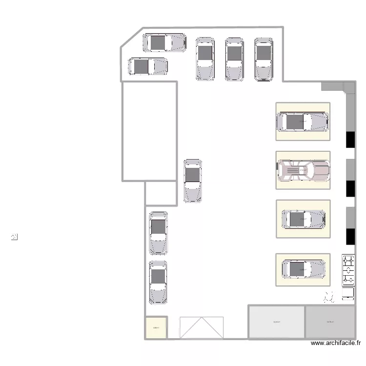 LA CLINIQUE . Plan de LA CLINIQUE . Plan de