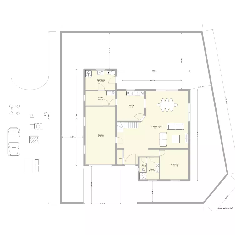 RDC Bourgenay 3. Plan de 