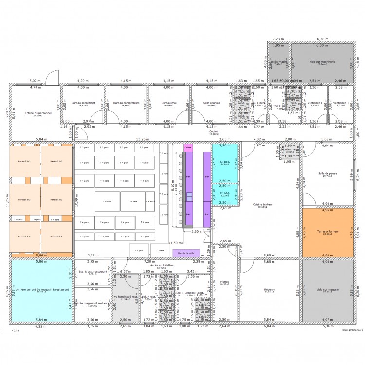 FP étage. Plan de 0 pièce et 0 m2