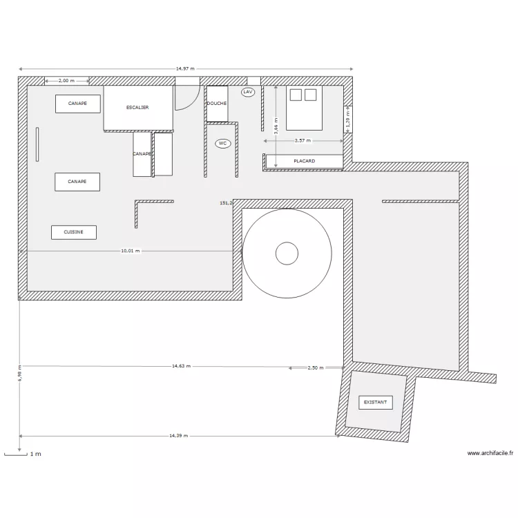 LA COURONNE V6. Plan de 