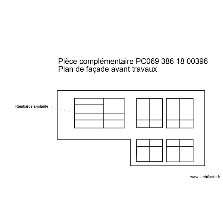 plan facades duguesclin. Plan de 0 pièce et 0 m2