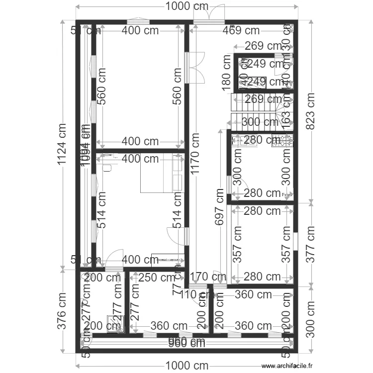 Terrain 15 x 10 m Moulay Brahim Med El Moustapha version2. Plan de 