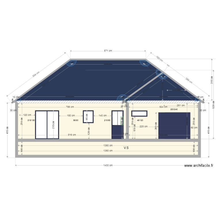 futur maison nord. Plan de 0 pièce et 0 m2