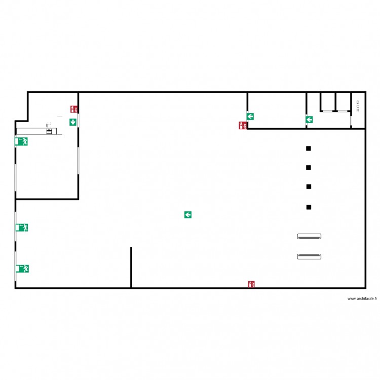 central auto . Plan de 0 pièce et 0 m2