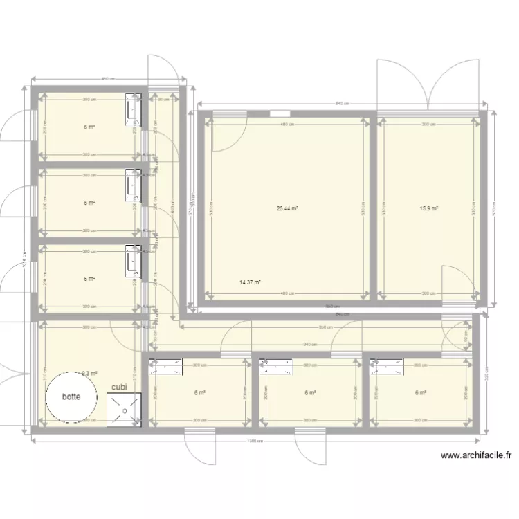 porcherie 3. Plan de 