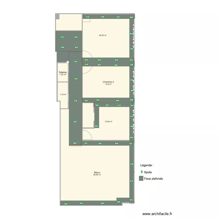Caluire Plan &Eacute;lec et faux plafonds 2. Plan de 