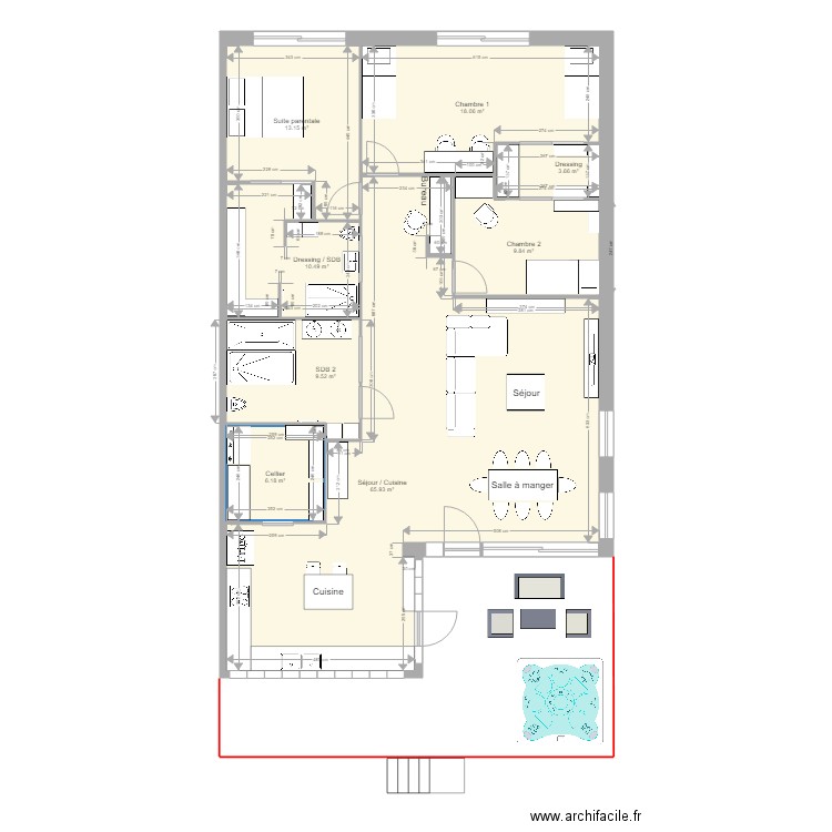 AVP CONSTANCE . Plan de 0 pièce et 0 m2