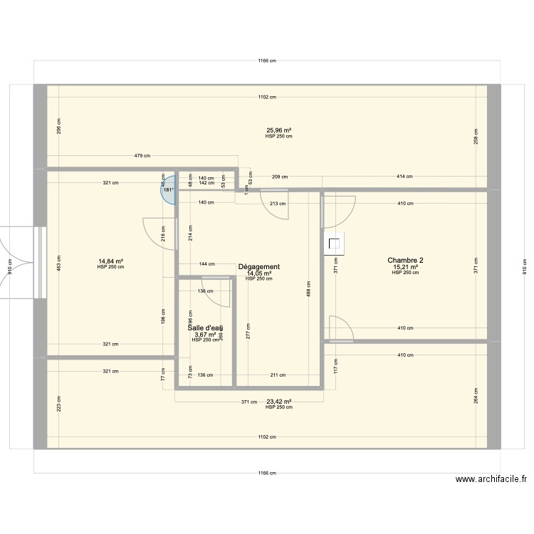 ETAGE MAISON. Plan de 0 pièce et 0 m2