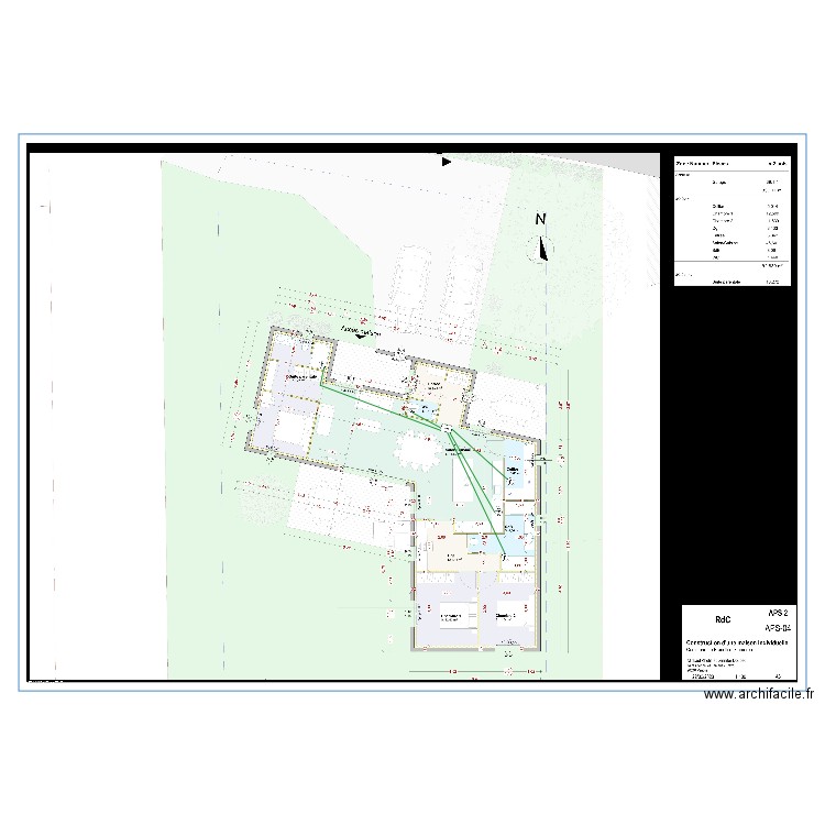 Plan M VMC. Plan de 0 pièce et 0 m2