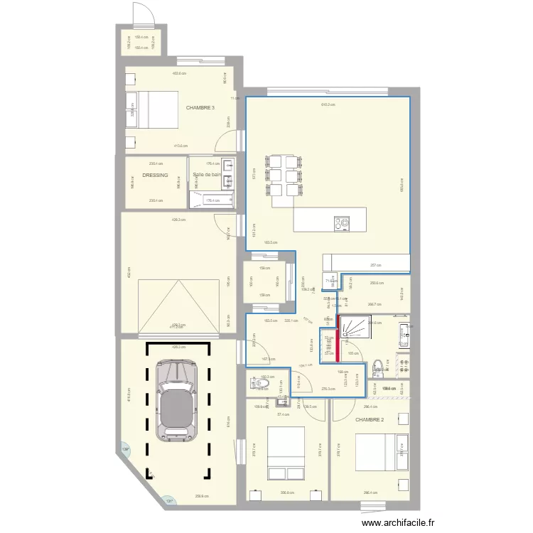SDB. Plan de 