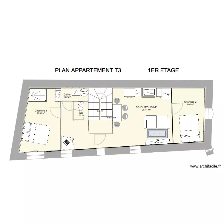 luca etage DEFINITIF. Plan de luca etage DEFINITIF. Plan de