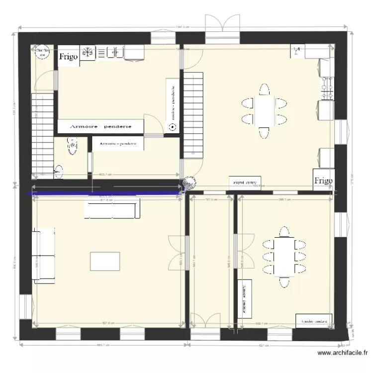 chez moi 16250 bis. Plan de 