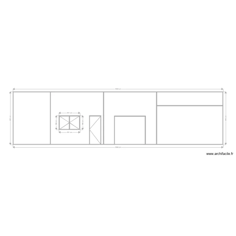 FACADE HANGARD. Plan de 