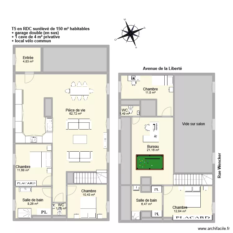 BOUYGUES HOTEL DES POSTES. Plan de 