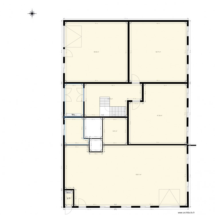 2CERGY. Plan de 0 pièce et 0 m2