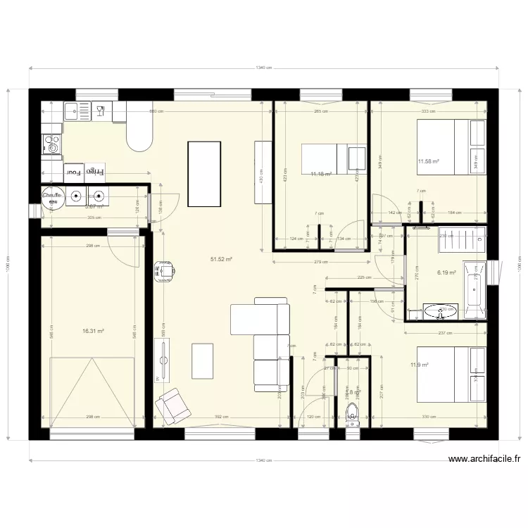 plan maison 2. Plan de 