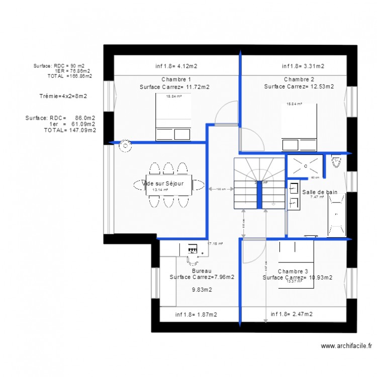 Choisy  modif 5. Plan de 0 pièce et 0 m2