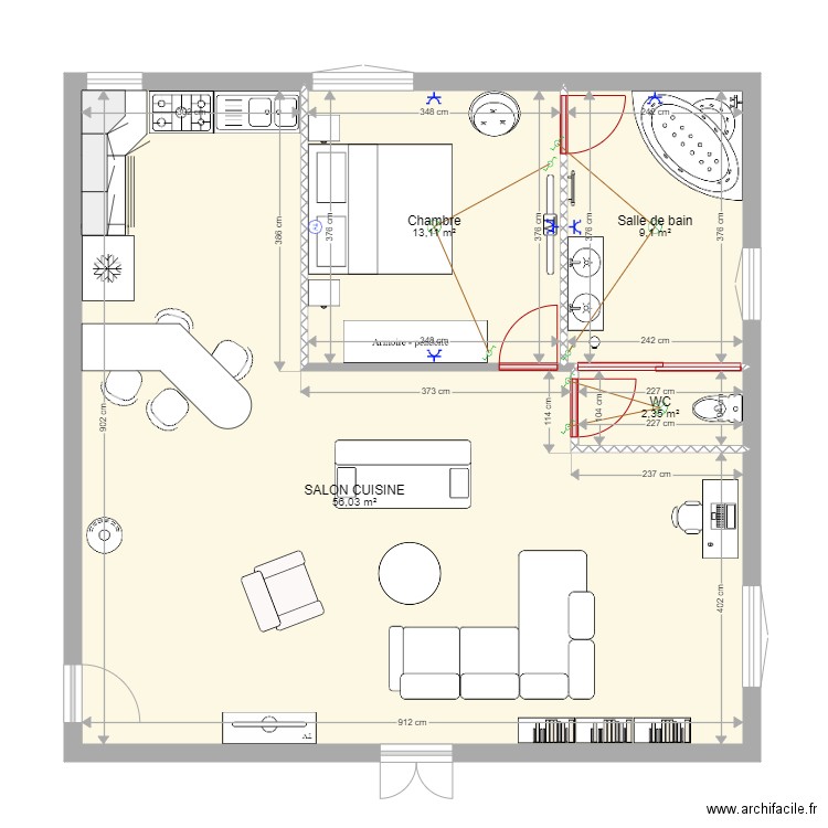 COCON 3STE MARIE. Plan de 0 pièce et 0 m2
