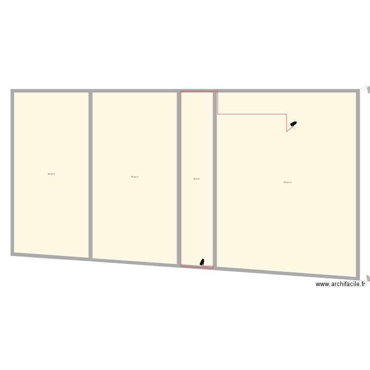 plan réseau cameras. Plan de 0 pièce et 0 m2