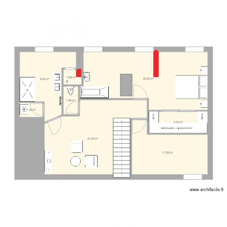 mirebeau 4. Plan de 0 pièce et 0 m2