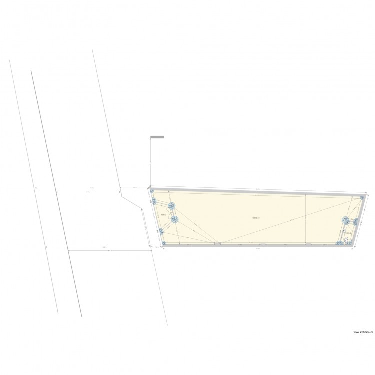 HUBERT DE LISLE. Plan de 0 pièce et 0 m2