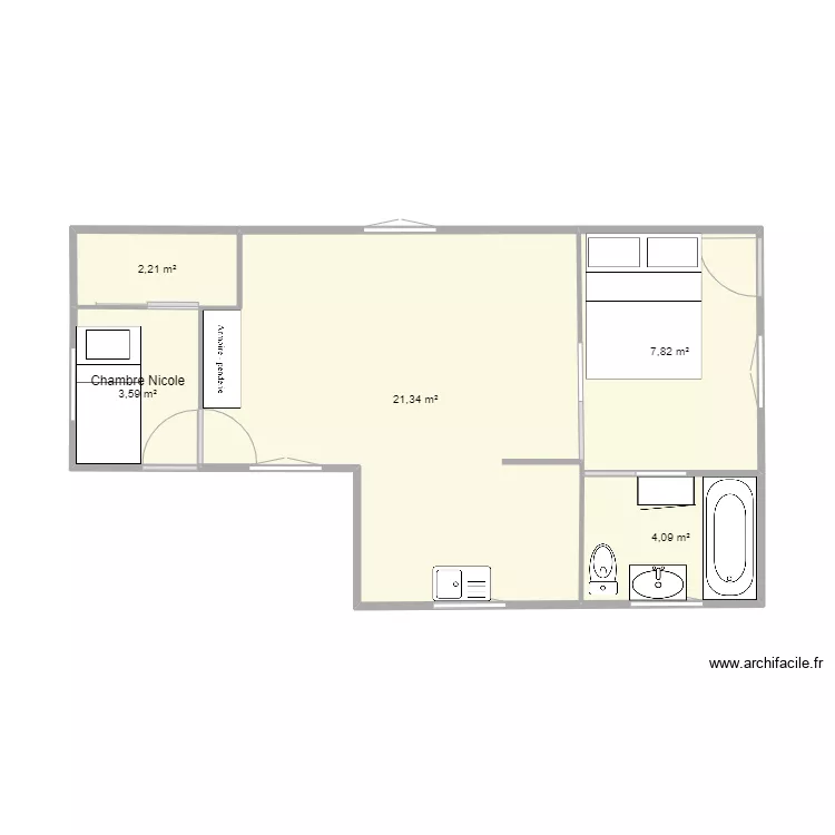Monta V1. Plan de 