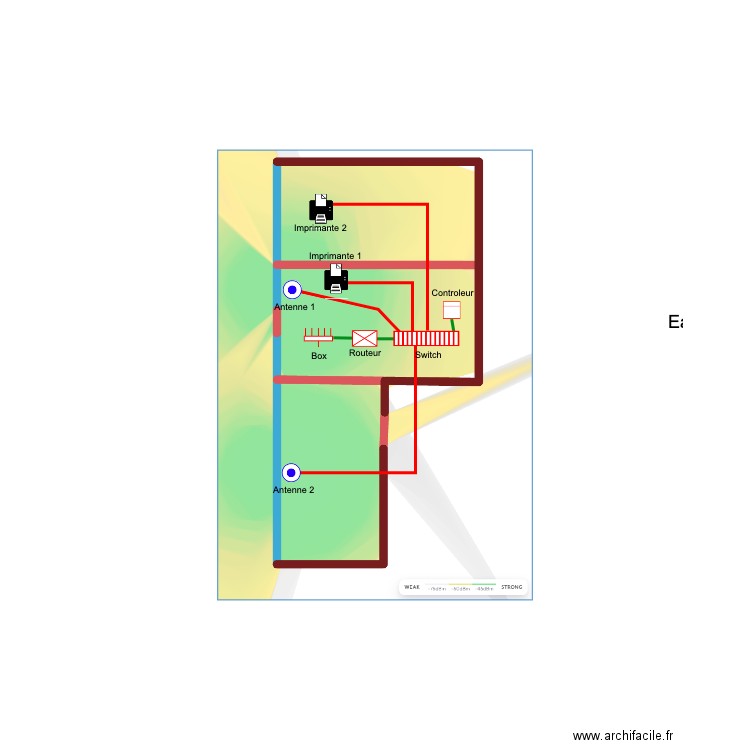 Plan Omada Tiffine. Plan de 0 pièce et 0 m2