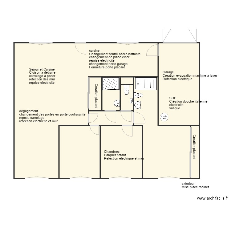 plan balizi option 2. Plan de 0 pièce et 0 m2