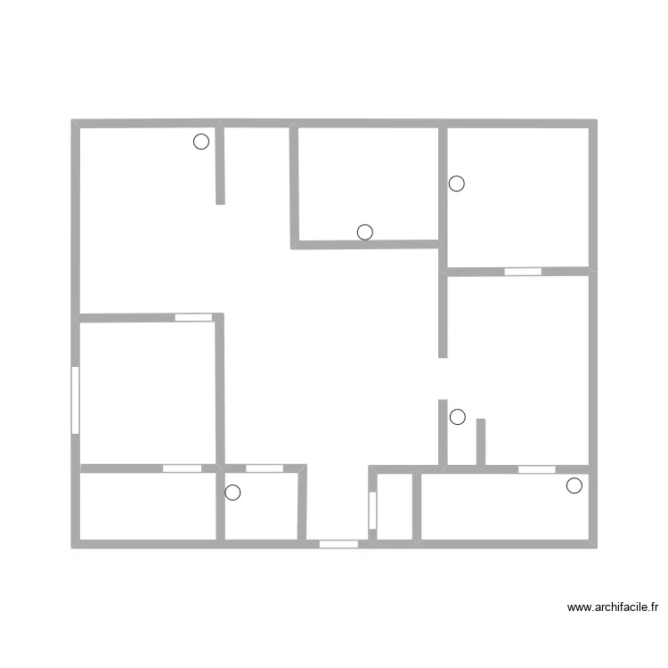 Boulangerie Boheme st martin du fouilloux 849. Plan de 