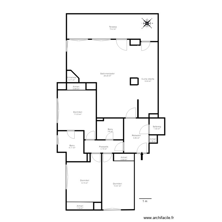 ED COSTA JOSA CTRA DE NAGOL 32 ESC A 1 1 S JULIA. Plan de 0 pièce et 0 m2