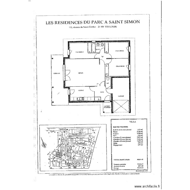 112 Basso combo . Plan de 0 pièce et 0 m2