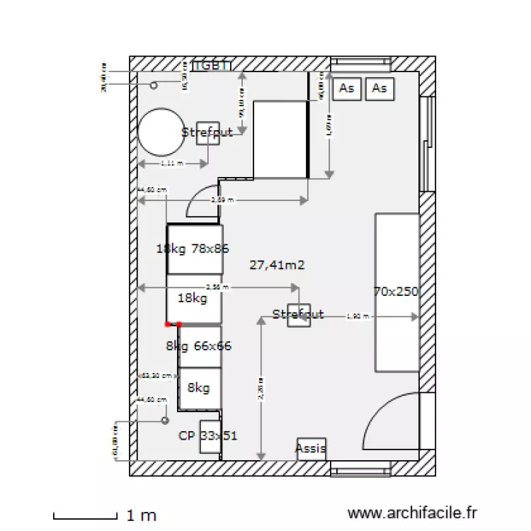 Paliseul lavoir d&eacute;finitif 1. Plan de 